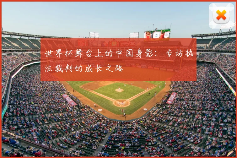 世界杯舞台上的中国身影:专访执法裁判的成长之路