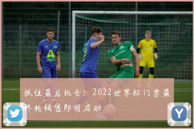 抓住最后机会：2022世界杯门票最终轮销售即将启动